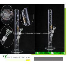 Vidro agradável transparente hand made vidro cachimbo de água 507